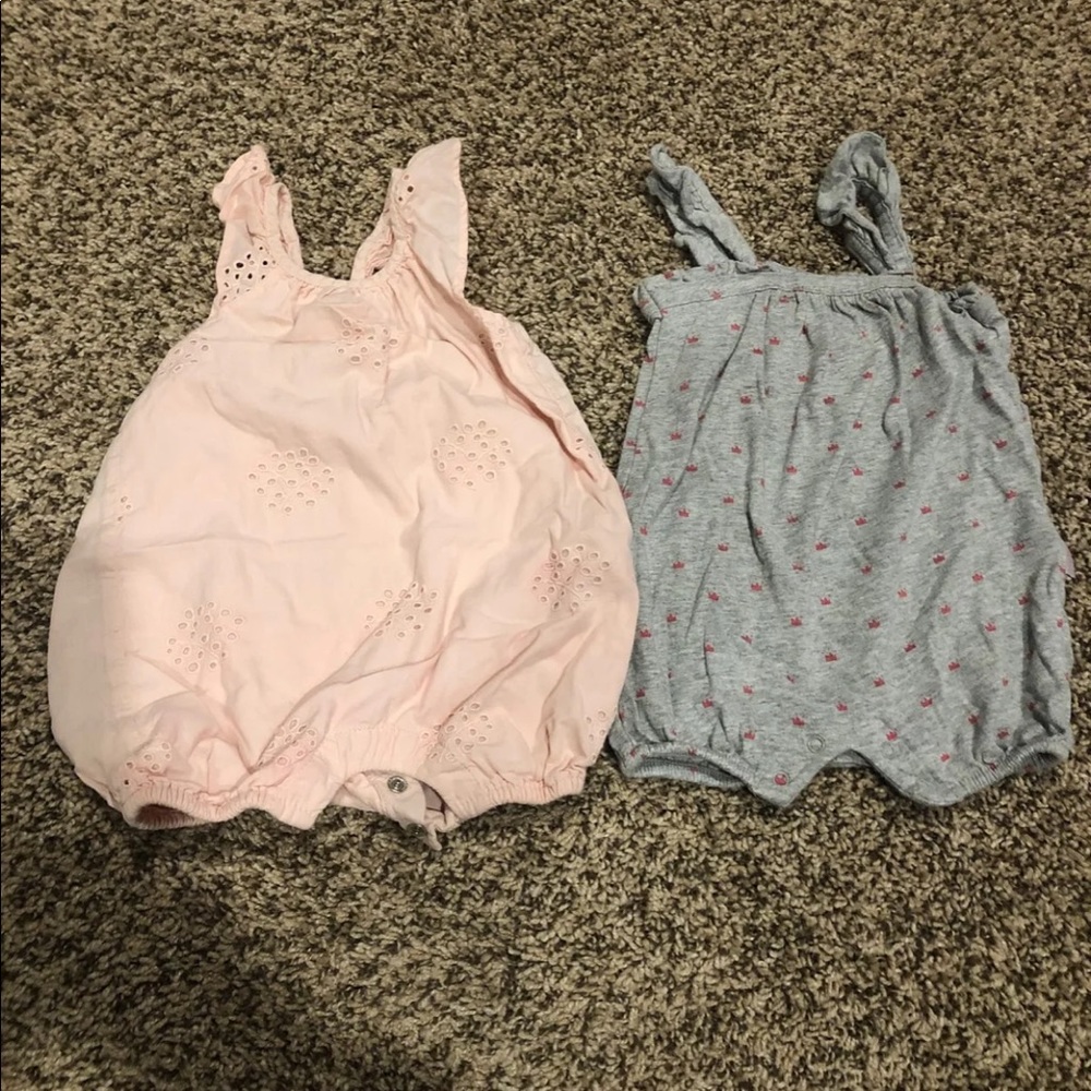 2 Baby Gap Rompers
